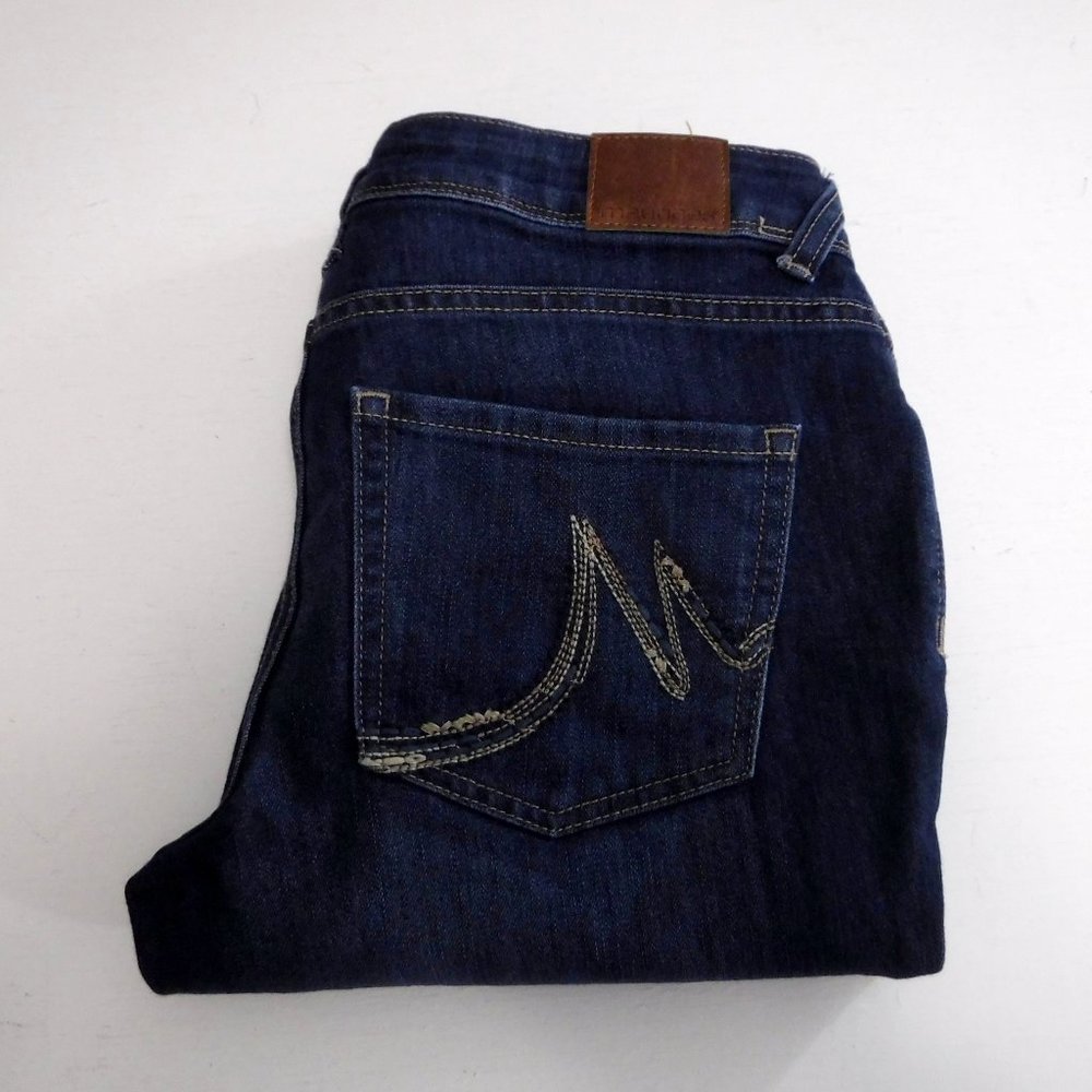 Maurices High Rise Bootcut Blue Fade Wash Jeans